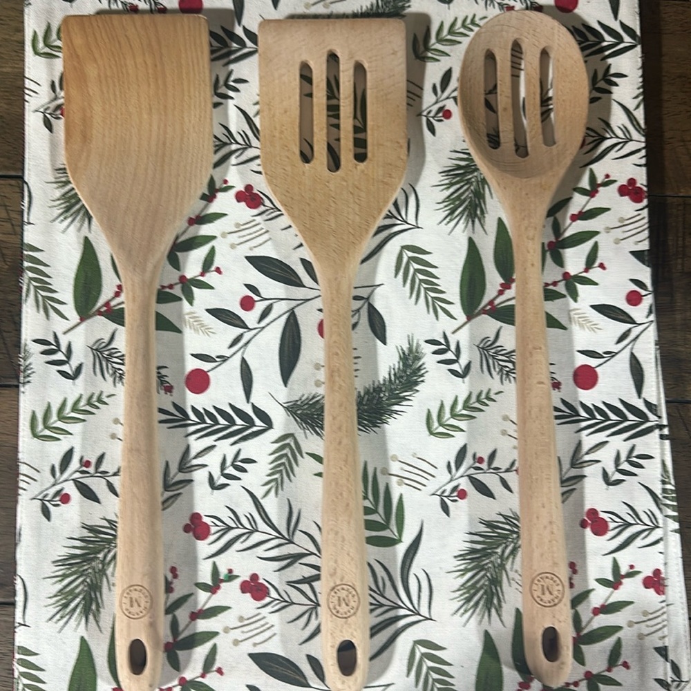 3 Martha Stewart wooden utensils
